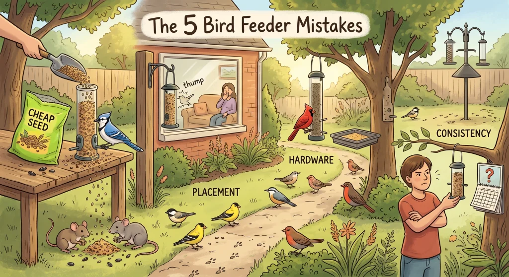Bird Feeder Mistakes