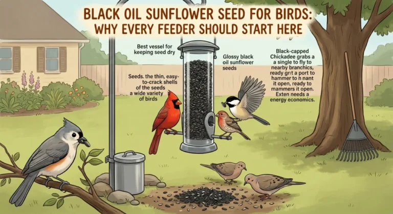 Black Oil Sunflower Seed for Birds: Why Every Feeder Should Start Here