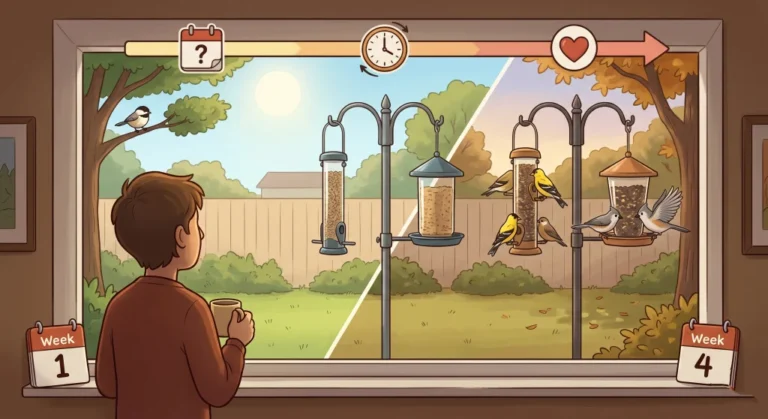 How Long Does It Take for Birds to Find a Feeder? The Honest Answer