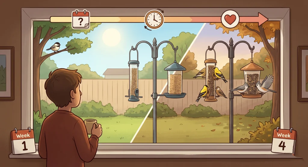 How Long Does It Take For Birds To Find A Feeder