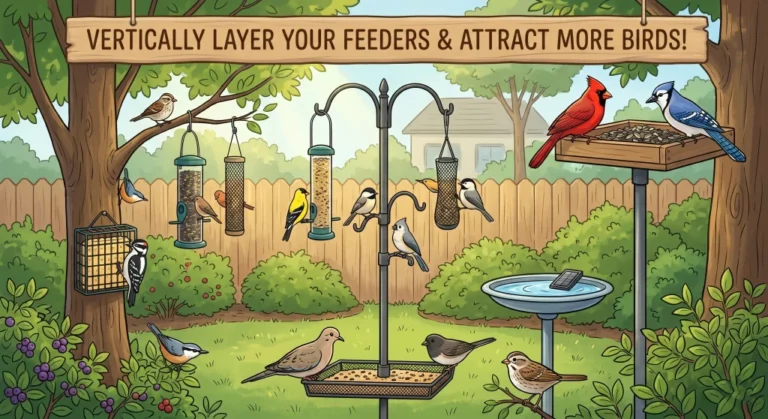 How to Attract More Birds to Your Feeder: Going From 3 Species to 10