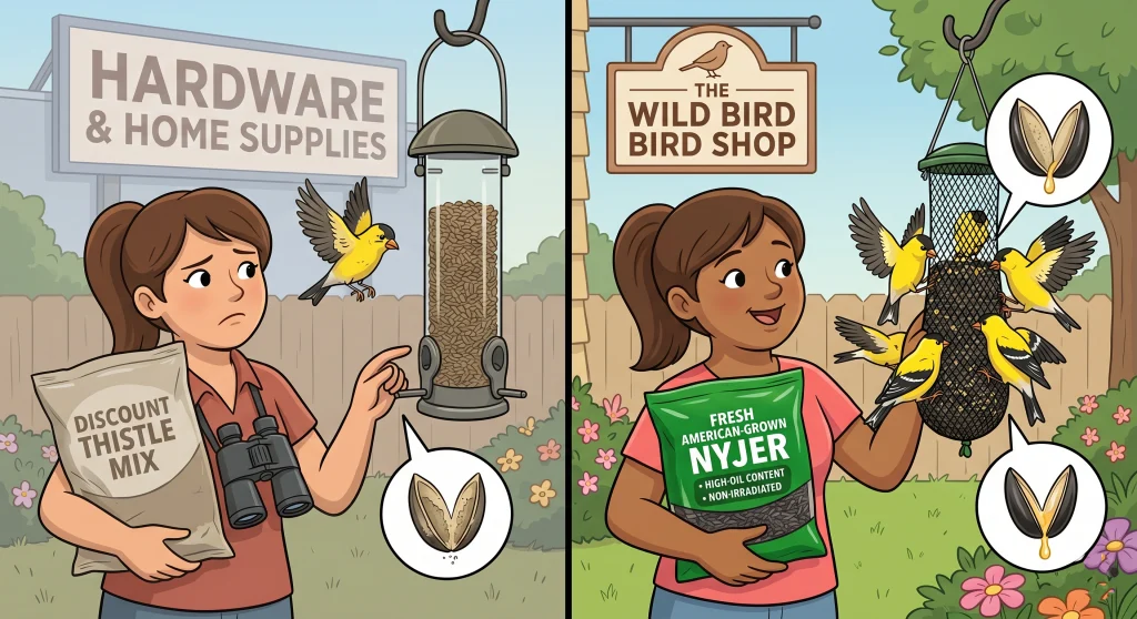 Best Nyjer Seed For Goldfinches