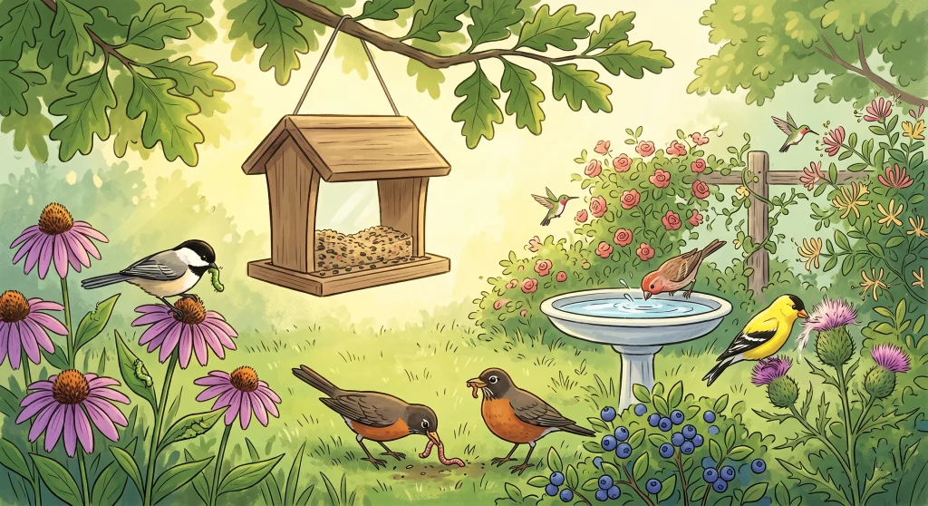 Birds Not Coming To Feeder In Summer