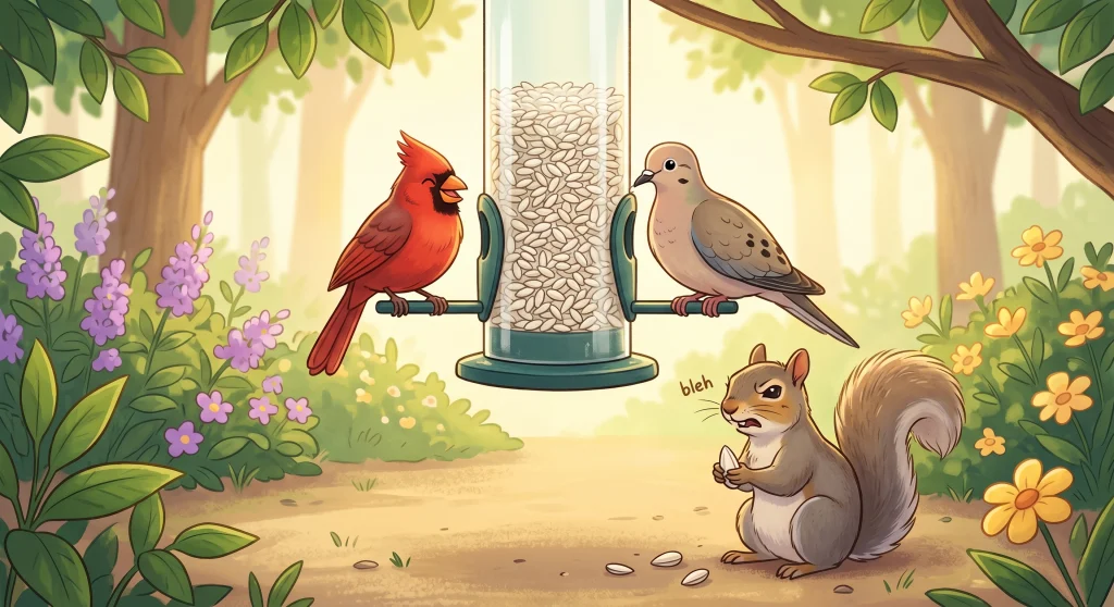 Does Safflower Deter Squirrels