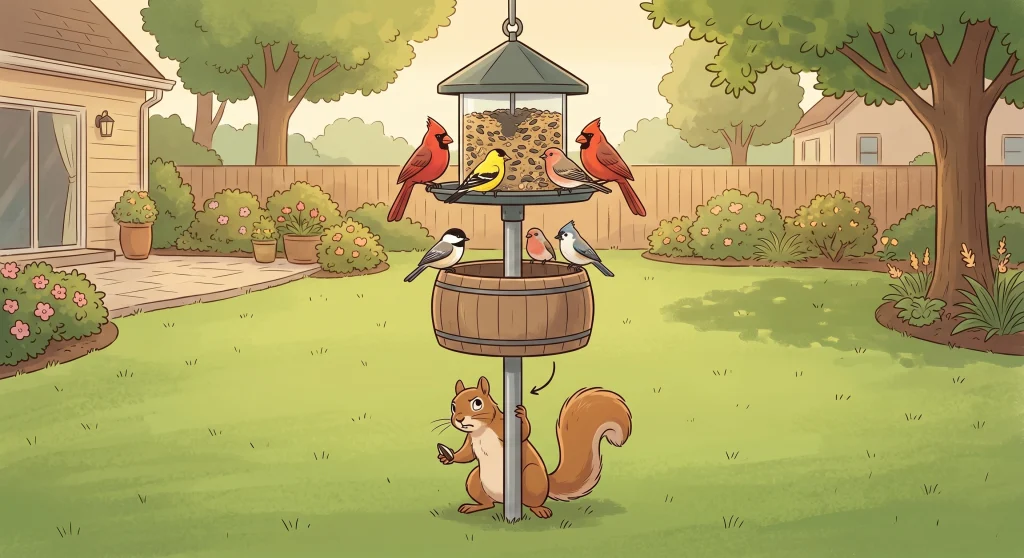 How To Attract Birds But Not Squirrels