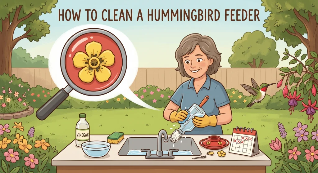 How To Clean Hummingbird Feeder