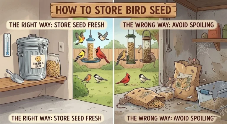 How to Store Bird Seed: The Container That Keeps It Fresh All Season