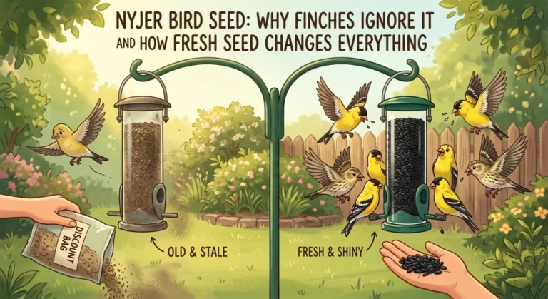 Nyjer Bird Seed: Why Finches Ignore It and How Fresh Seed Changes Everything