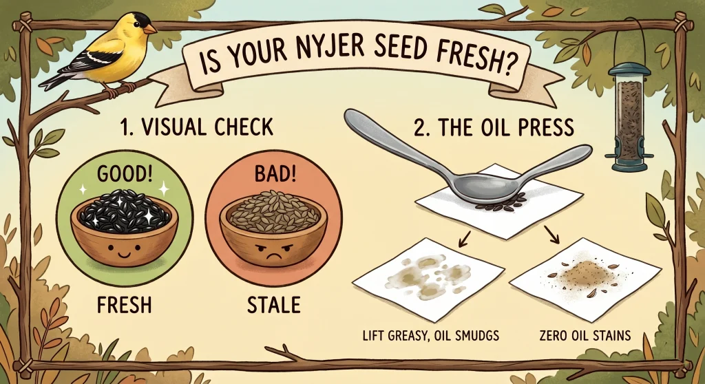 Nyjer Seed Freshness Test