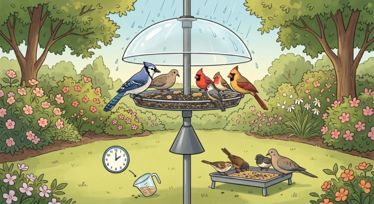 Platform Bird Feeder: The One Type That Lets You See Every Bird Up Close
