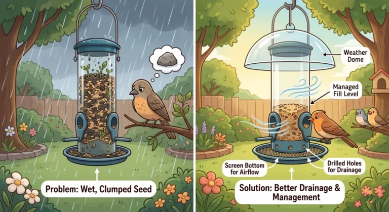 Bird Feeder Seed Problems: Why Your Seed Goes Bad So Fast (And What to Fix)