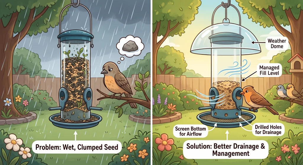 Bird Feeder Seed Problems