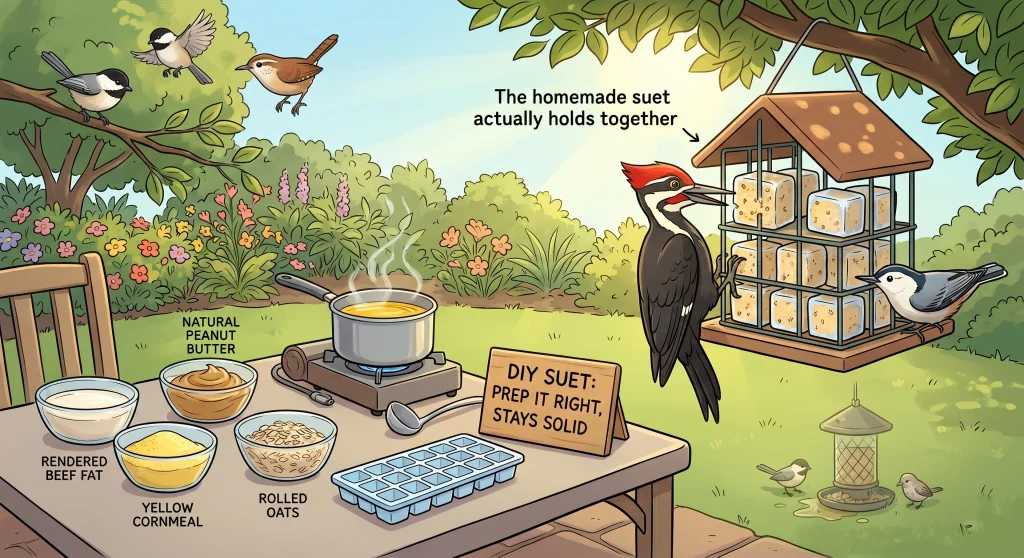Homemade Suet For Birds