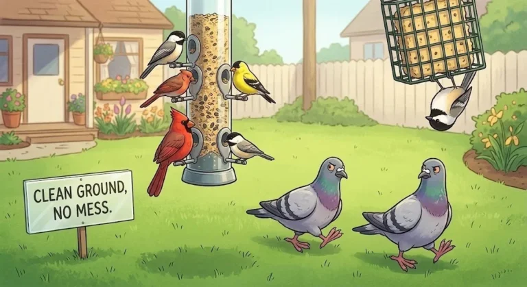 How to Attract Birds But Not Pigeons: What Actually Gets Rid of Them
