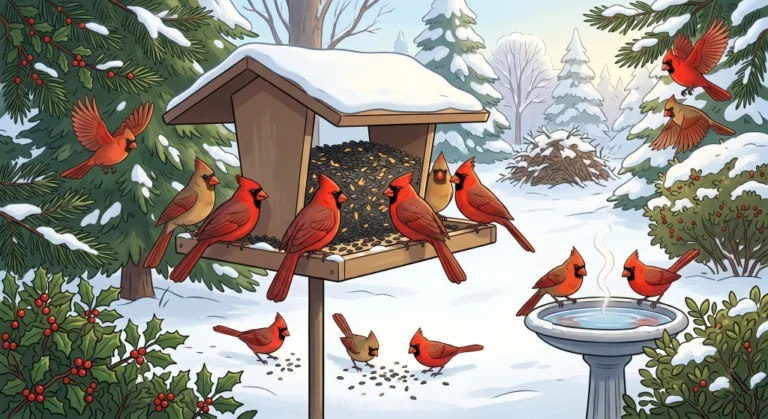 How to Attract Cardinals in Winter: Why They’re Easier to See When It’s Cold