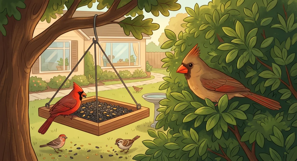 How To Attract Female Cardinals