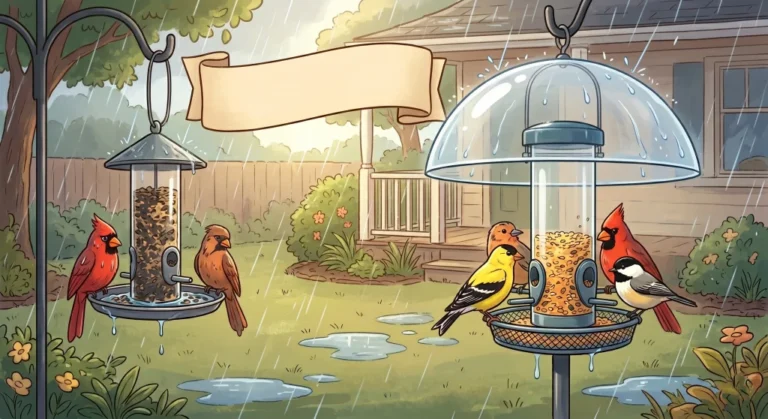 How to Keep Bird Feeder from Getting Wet: The Dome That Changes Everything