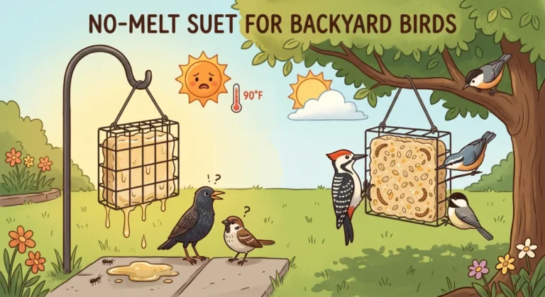 No-Melt Suet for Birds: What It Actually Is and Whether It Really Works