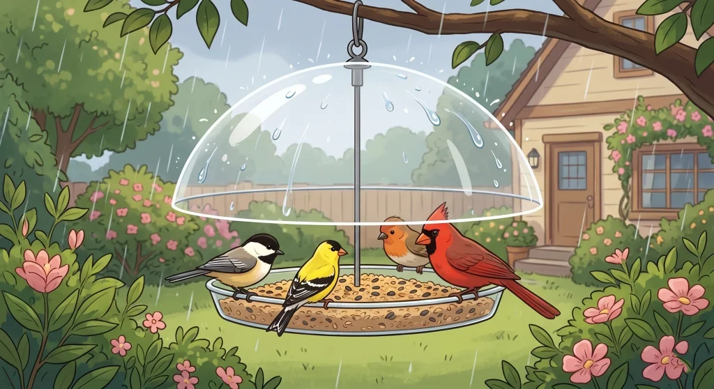 Platform Feeder Weather Guard