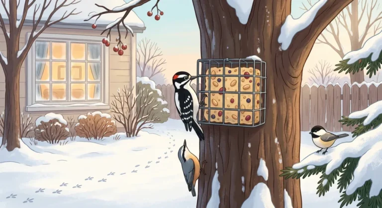 Suet for Birds: The Winter Feeding Secret That Brings Woodpeckers to Your Yard