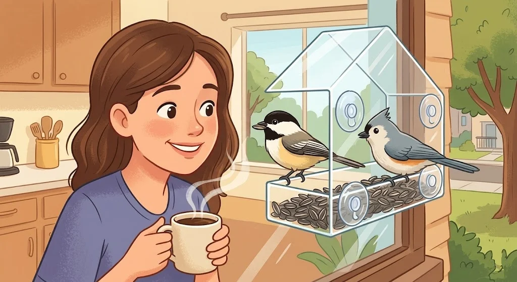 Window Bird Feeder
